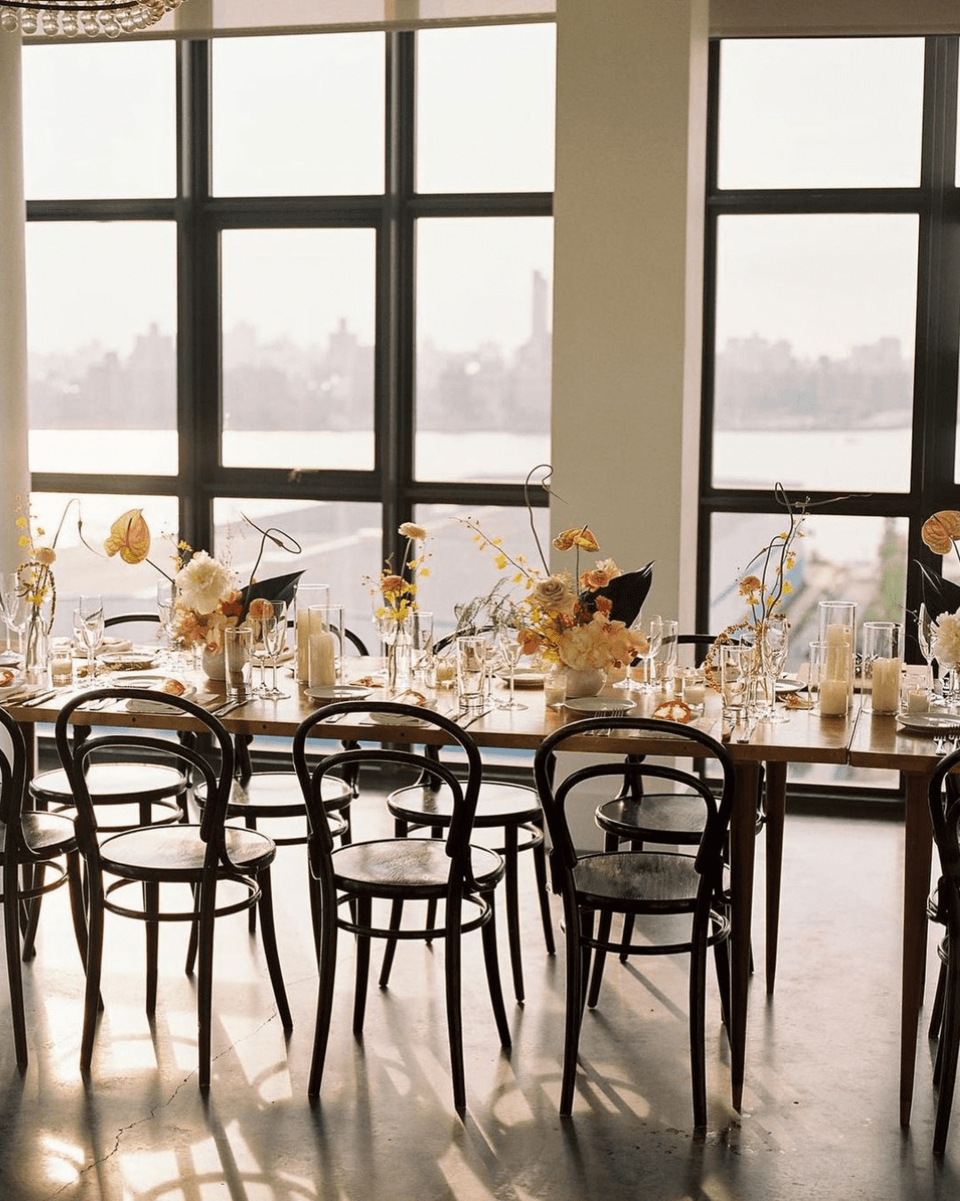 best wedding venues in new york yellow and orange floristics