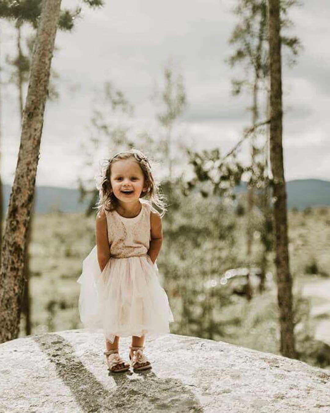 flower girl and ring bearer photo cute kateivyphotography
