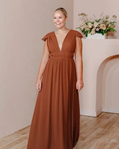 Terracotta Bridesmaid Dresses: Trendy Designer Looks + FAQs