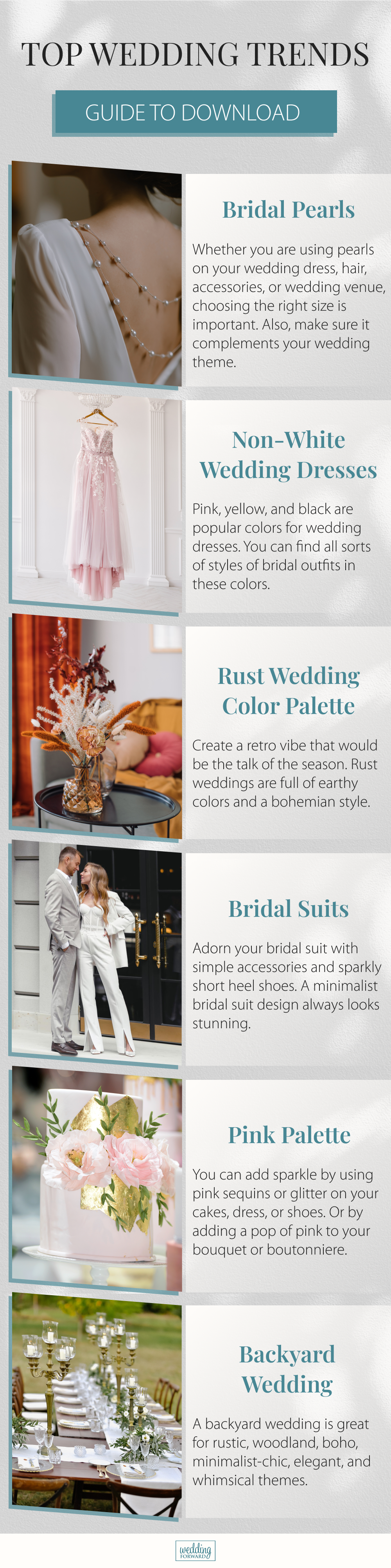 wedding trends current newest wedding trends guide
