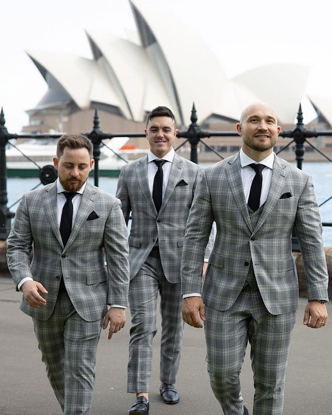 wedding trends groomsmen outfit trends grey suits