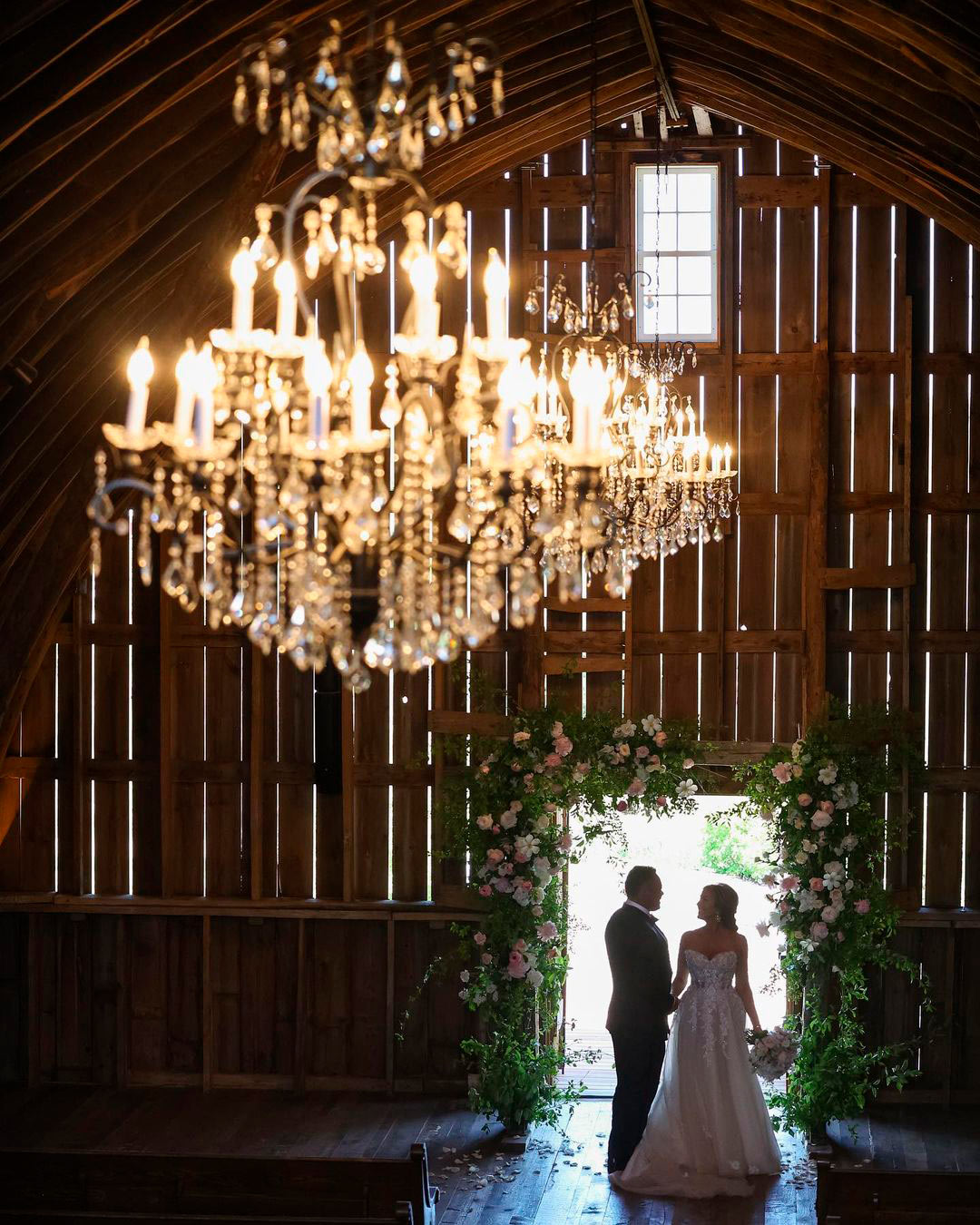 best minnesota wedding venues barn indoor lights