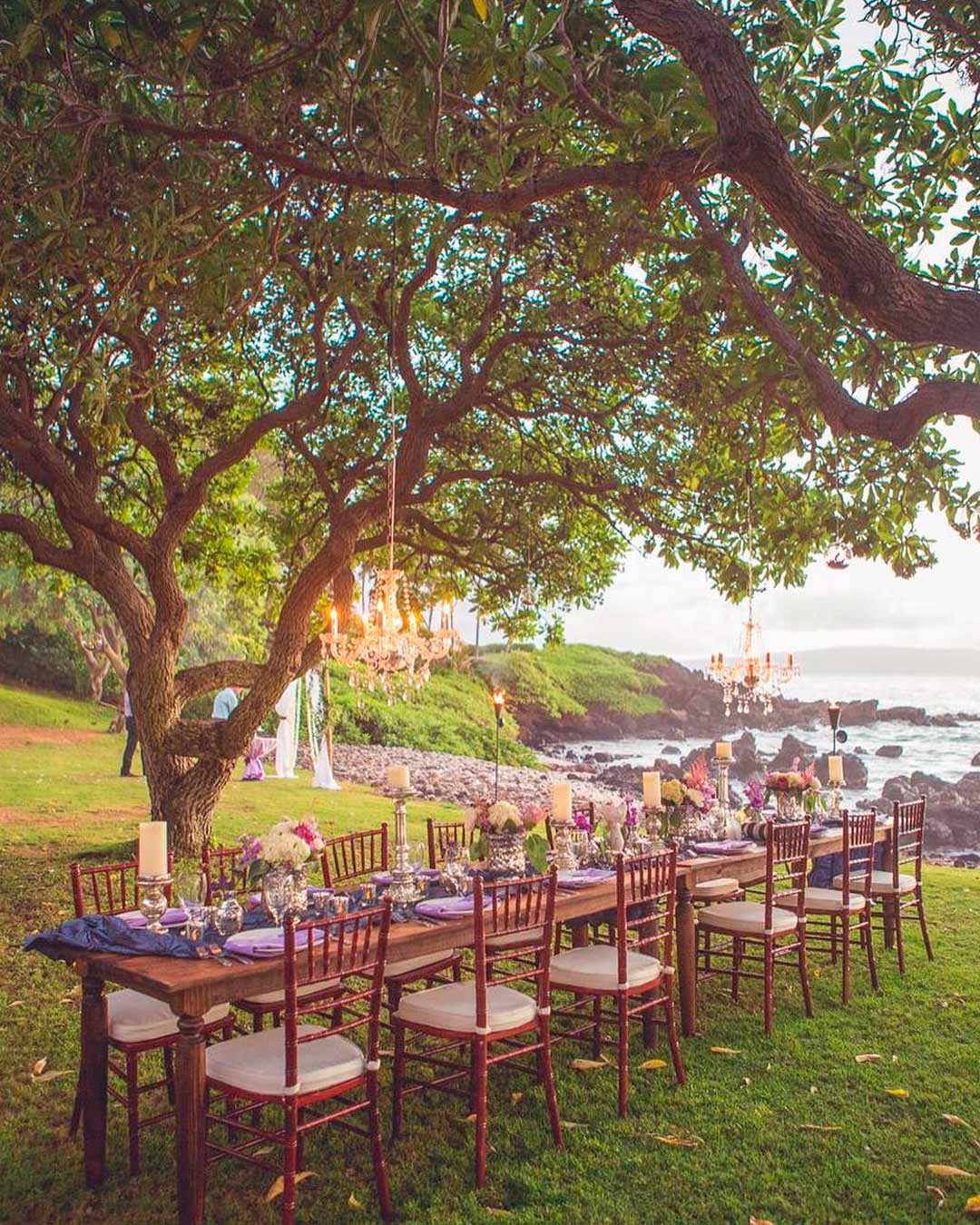 best wedding venues in hawaii aisle outdoor garden