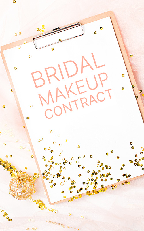Bridal Makeup Contract Free Tameplate For 2023 Bridal Makeup Contract Free Tameplate For 2023