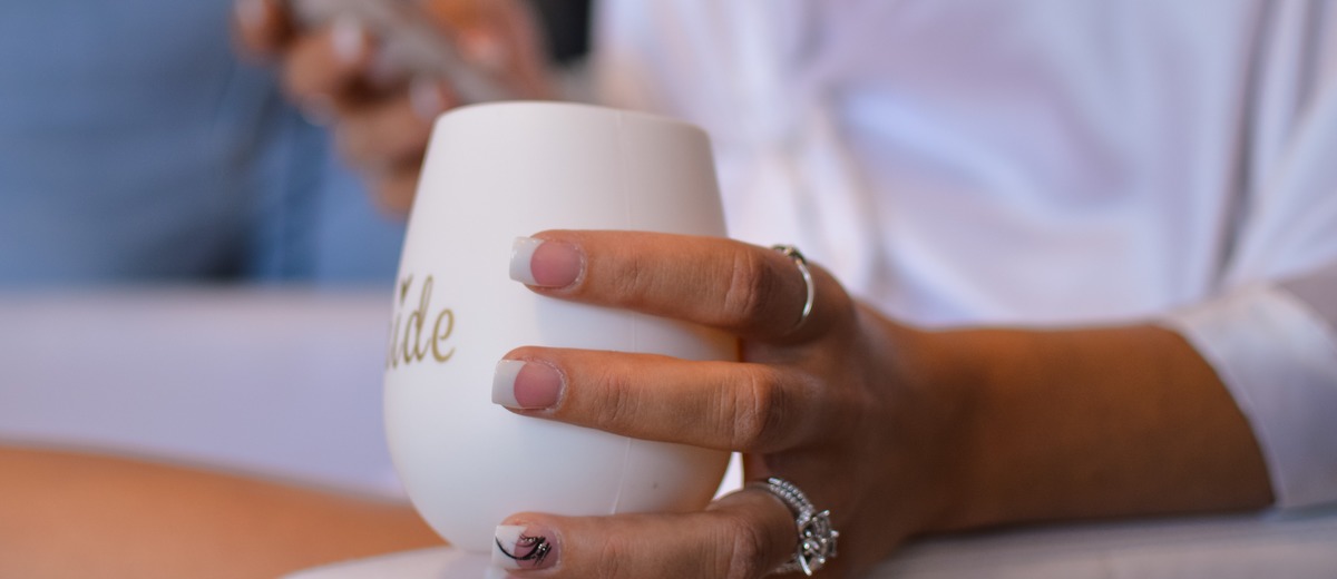 Black and White Wedding Nails That Exudes Elegant Simplicity