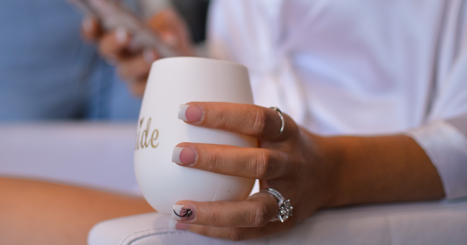 Black and White Wedding Nails That Exudes Elegant Simplicity