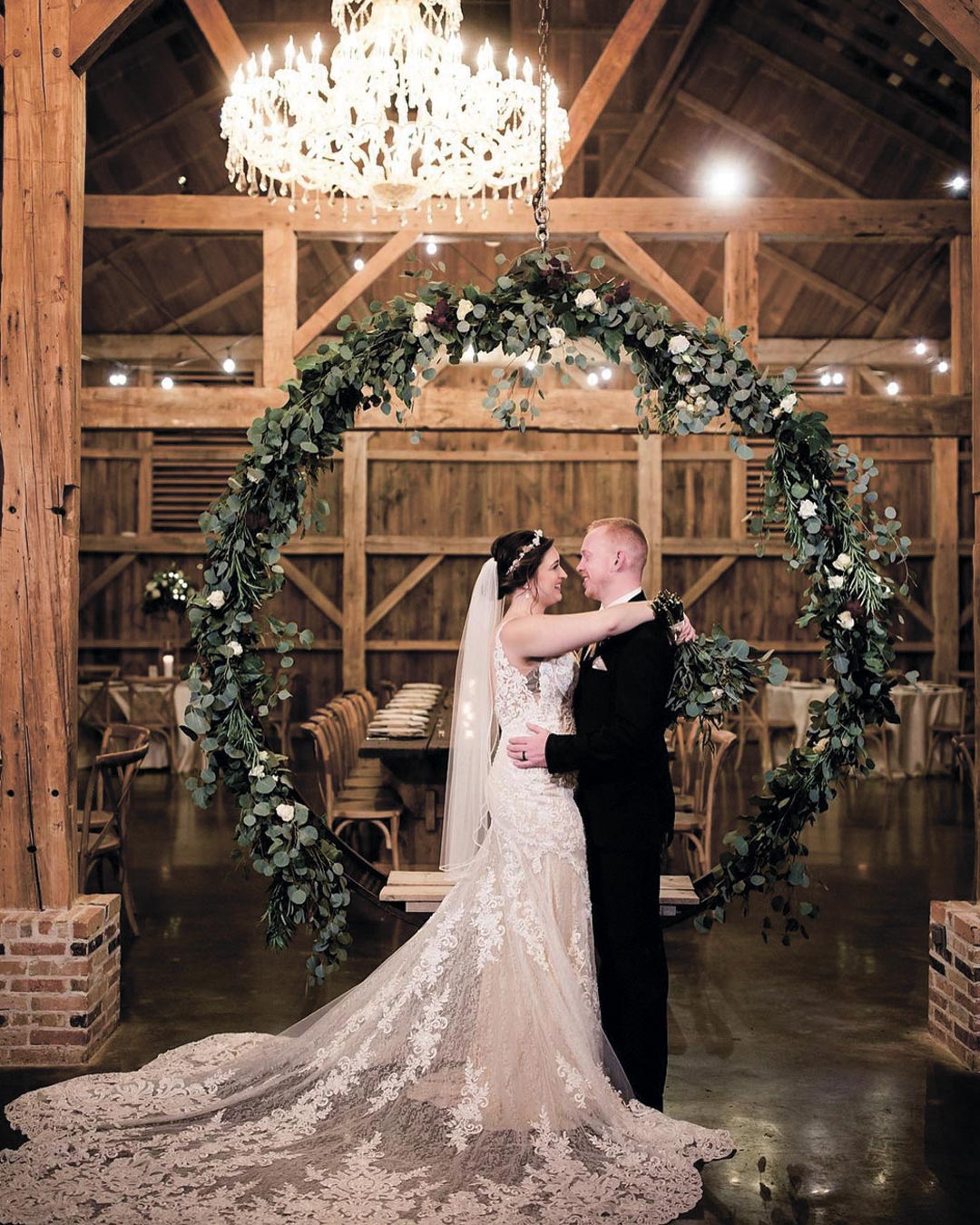 wedding venues in houstoun barn indoor