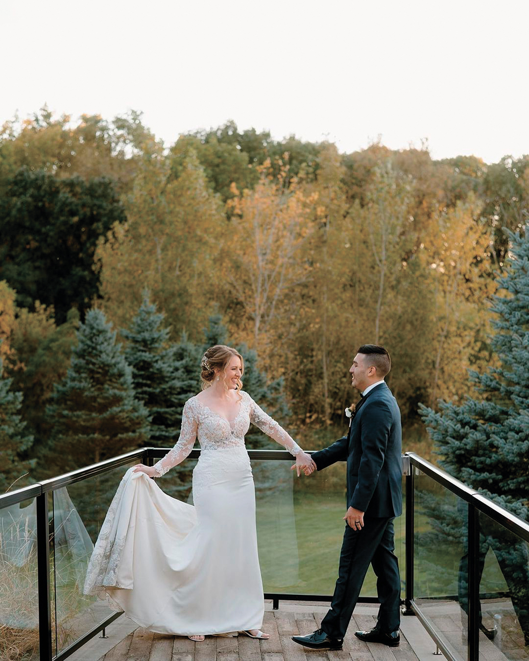 best illinois wedding venues arch aisle