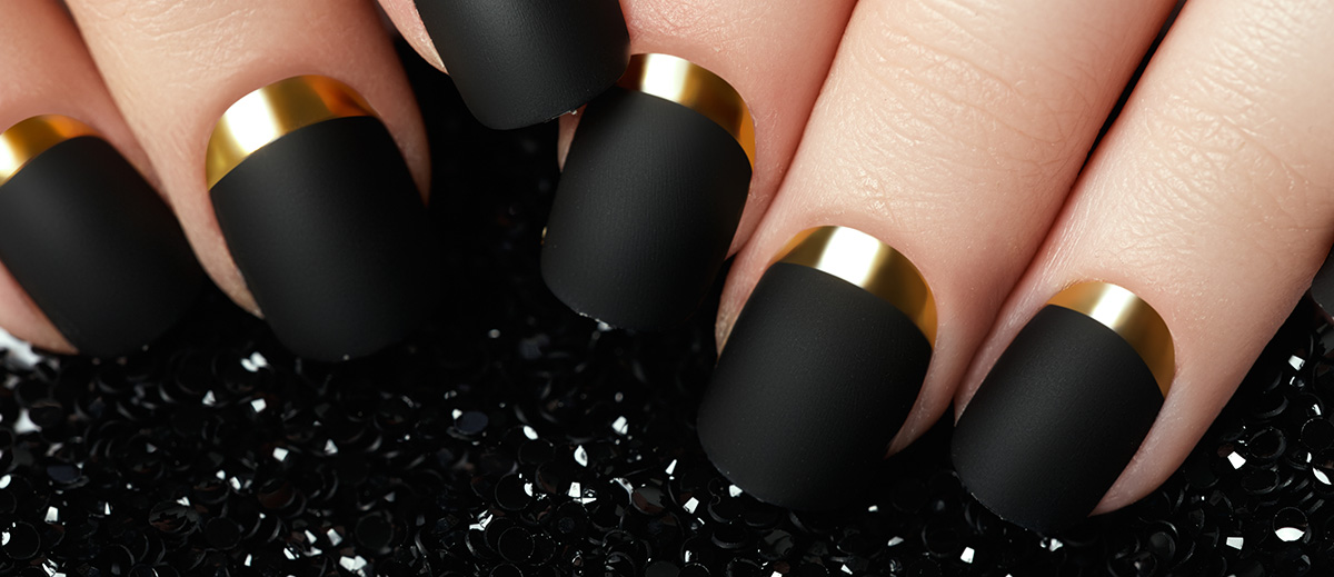 5 Black And Gold Wedding Nails Design Ideas For 2025