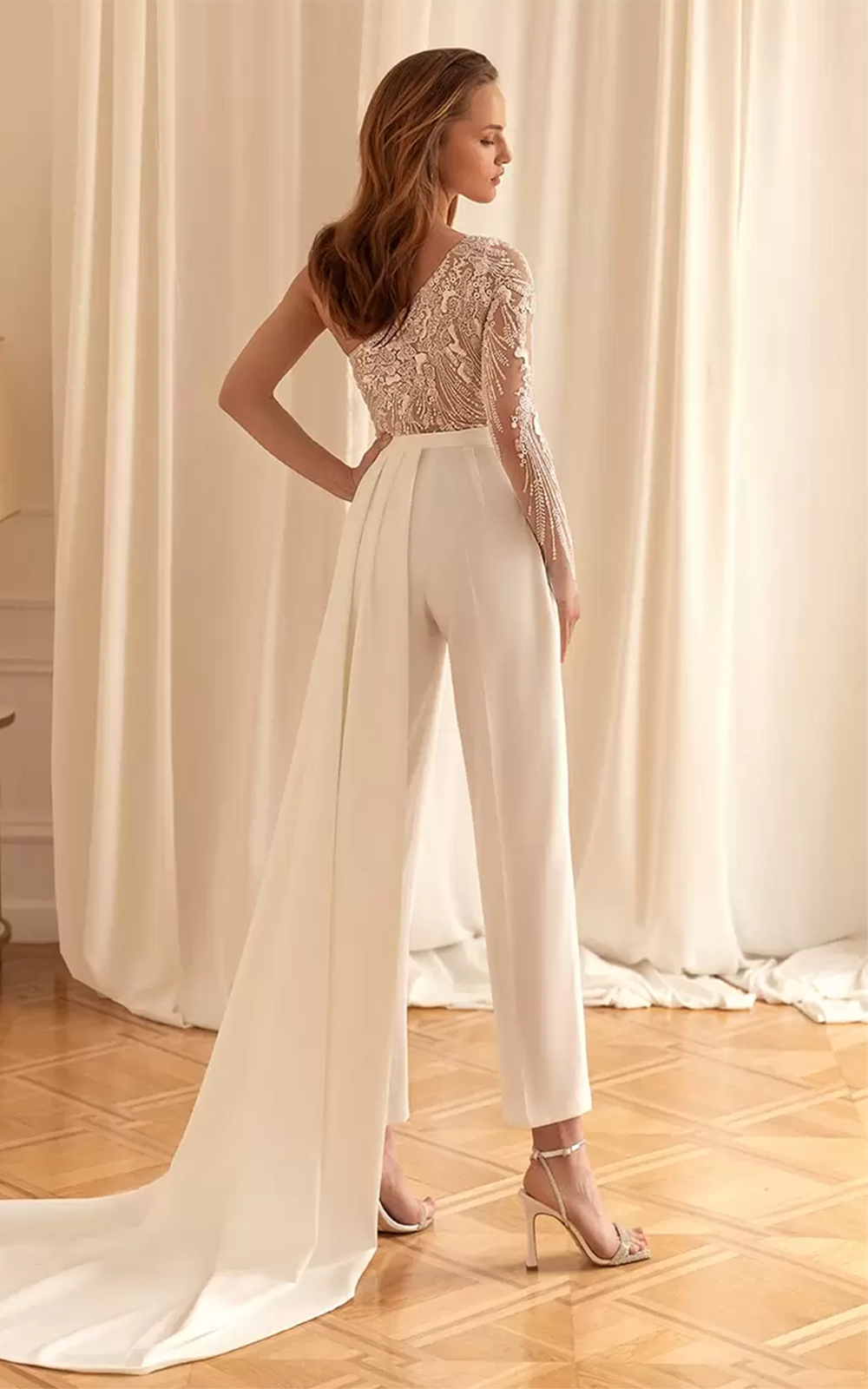 Buy Bridal Jumpsuit Wedding Jumpsuit White Jumpsuit for Wedding Online in  India  Etsy