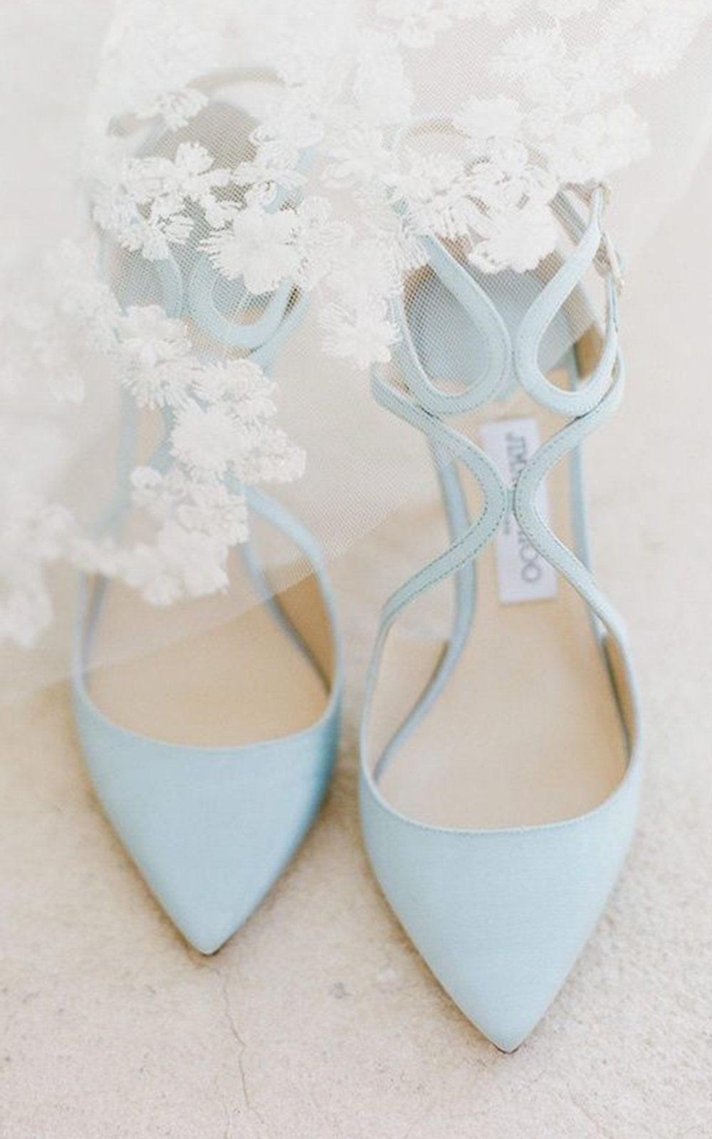 Buy Light Blue Crochet Lace Block Heel Sandals With Flower Applique Women Wedding  Shoes, Bridesmaids Shoes, Bridal Shoes Online in India - Etsy