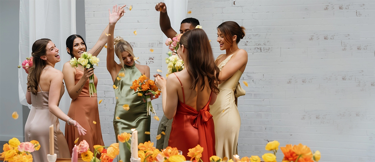 AW Bridal Fall Wedding Guest Dresses